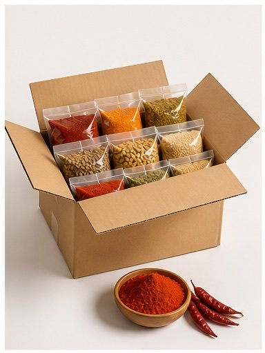 Bulk Spice Carton